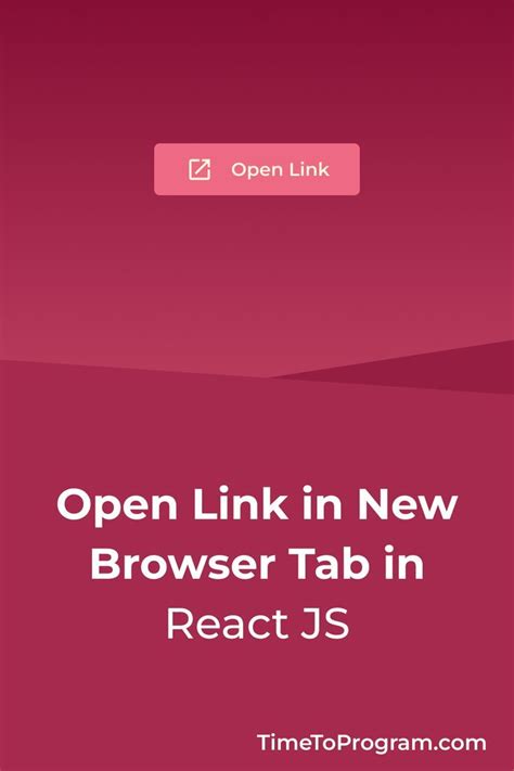 If you don&39;t want to leave the current tab, you can simply open links in new tabs. . React open link in new tab